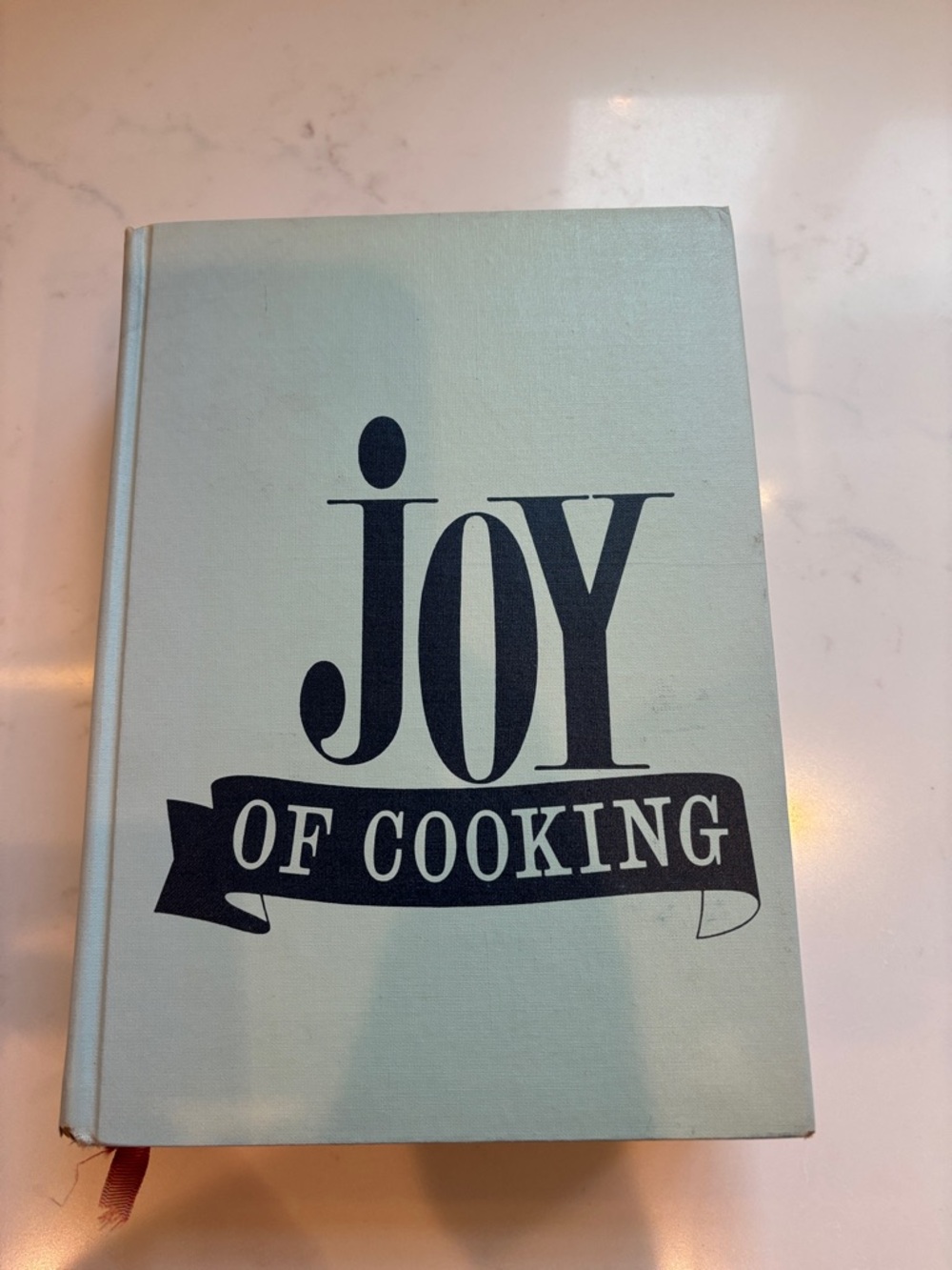 Hardcover Cookbook - Light Blue Cover